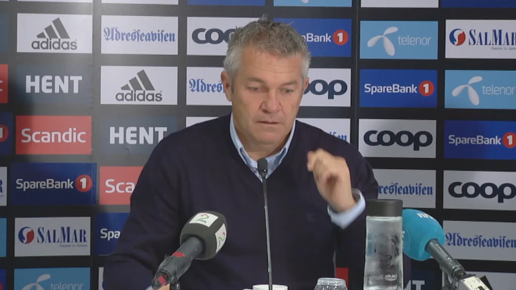 Pressekonferanse før Austria Wien